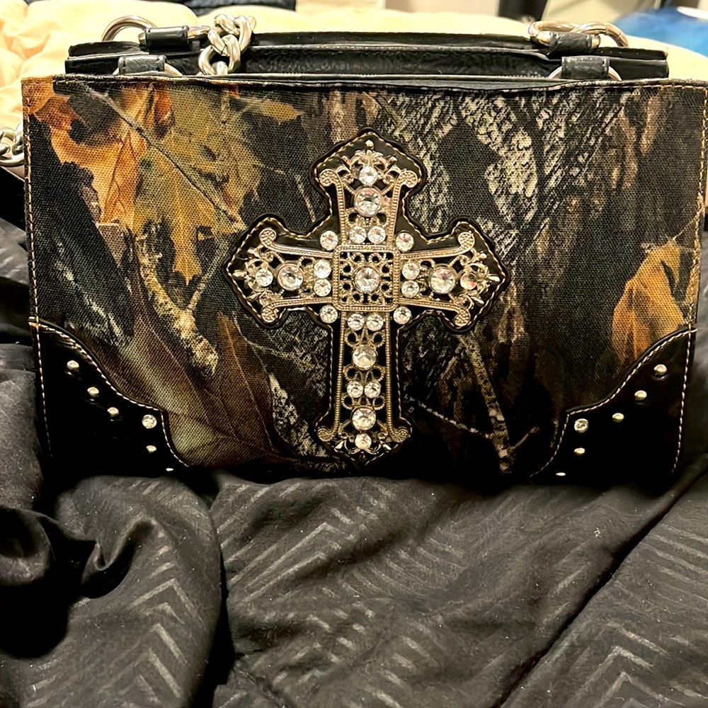 Country Road brand purse, interchangeable magnetic cover, used one time